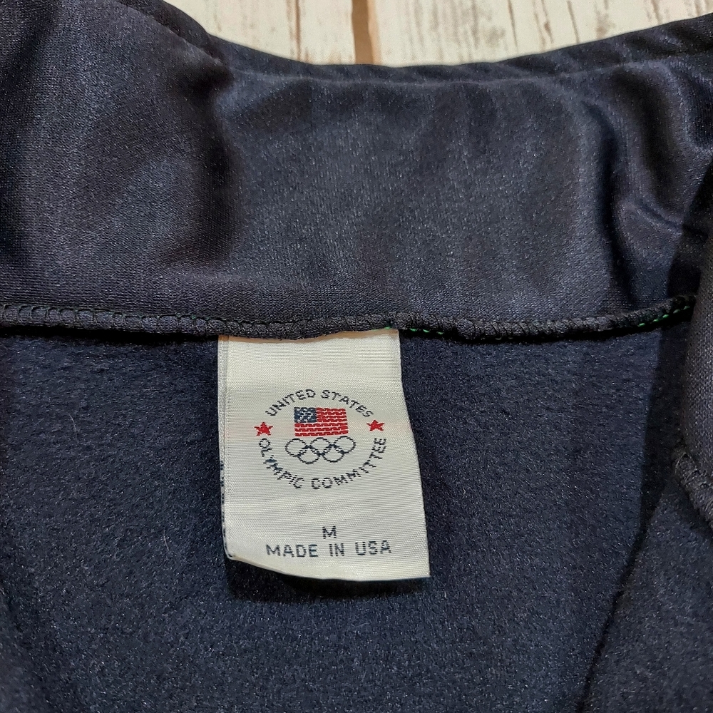 USA Olympic Navy Warmup Full Zip Jacket - Picture 12 of 13